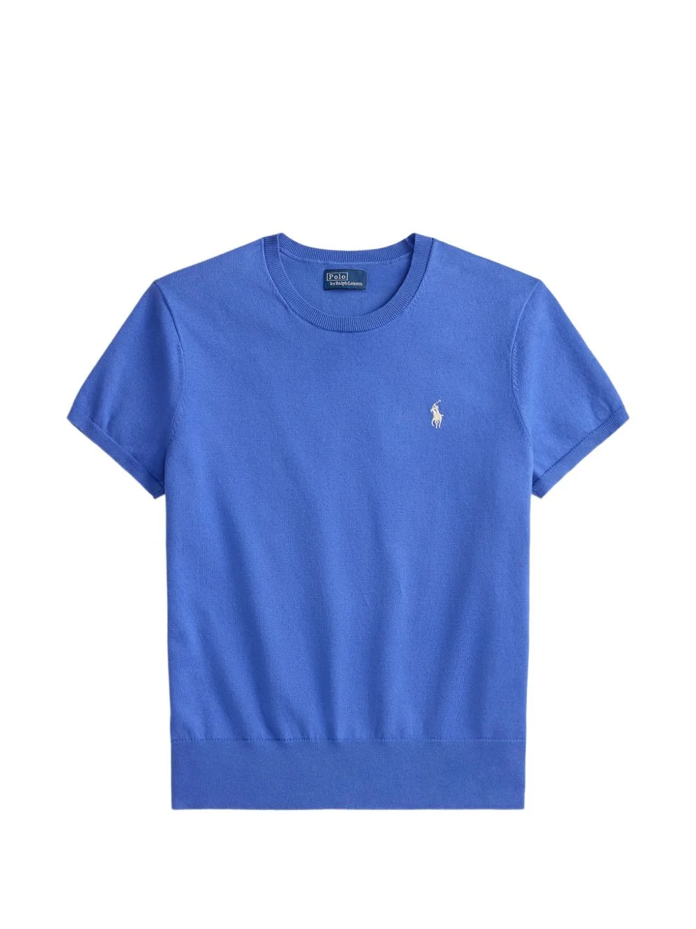 short-sleeve knit top - 1