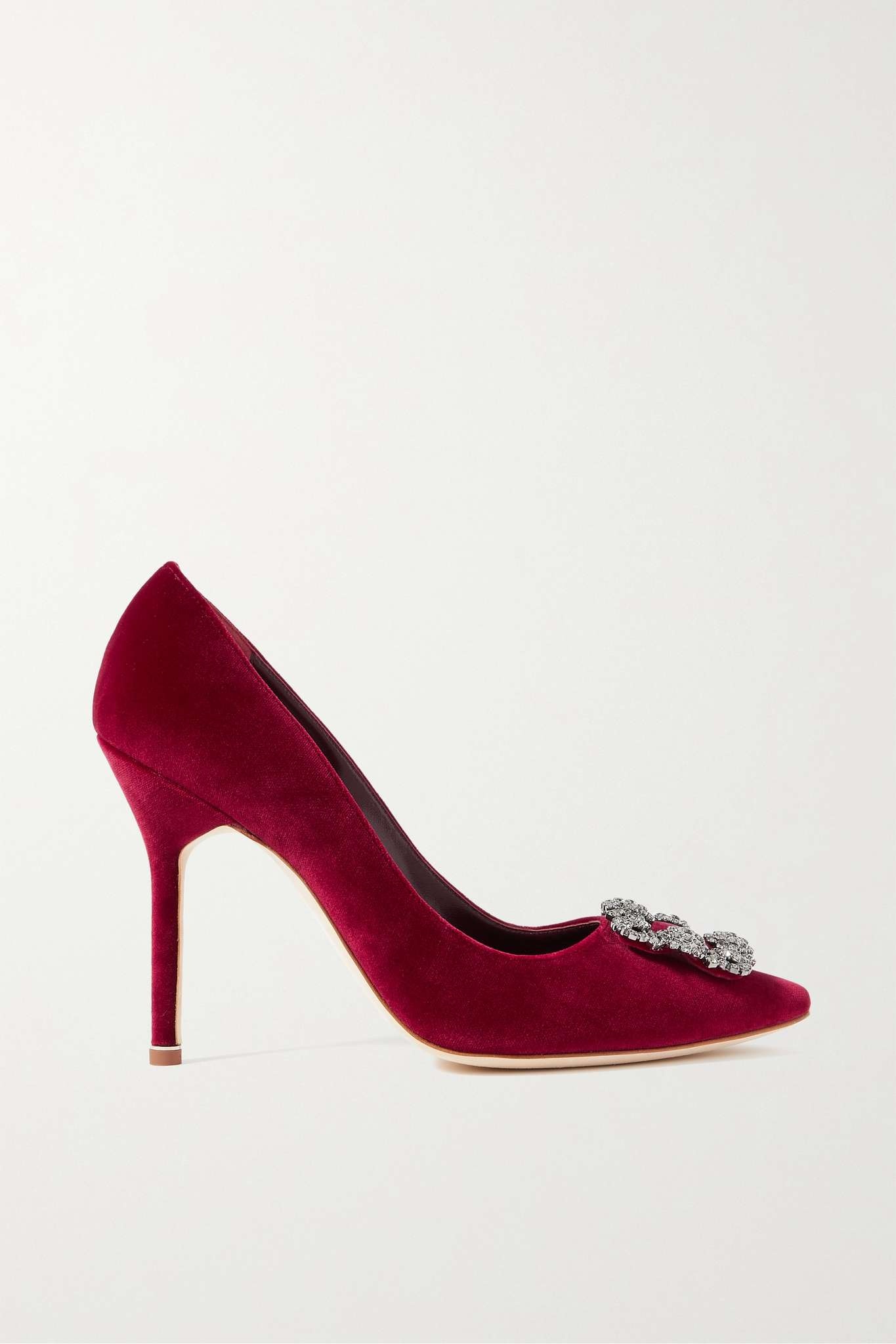 Hangisi 105 embellished satin pumps - 1