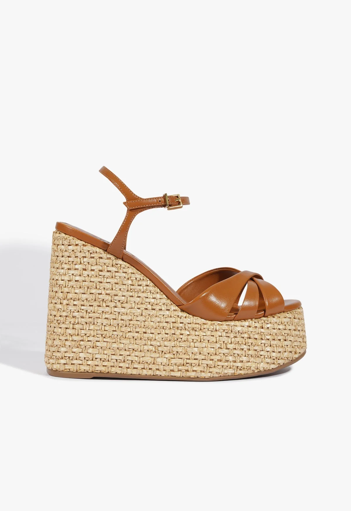 Keefa Raffia Wedge Sandal - 1