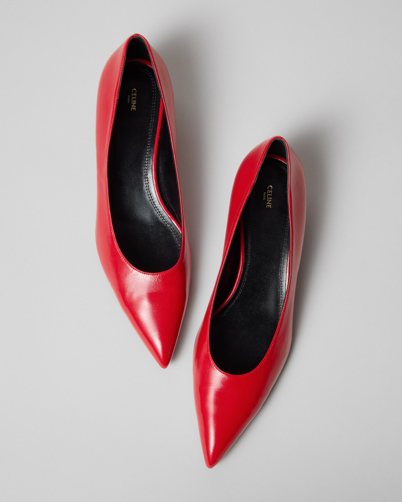KITTEN PUMP IN LEATHER 5