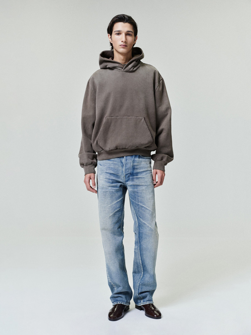 Sunfaded Classic Half Raglan Hoodie W/ Pocket 3
