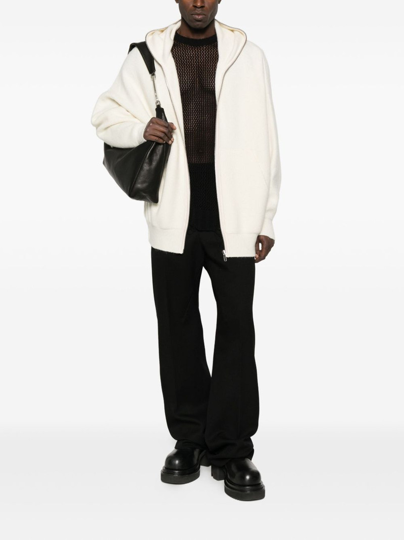 Rick Owens pressed-crease trousers outlook