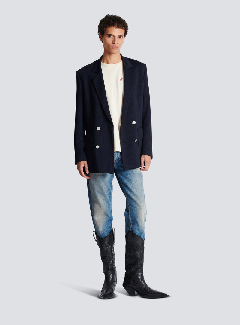 Balmain Signature Western T-shirt 3