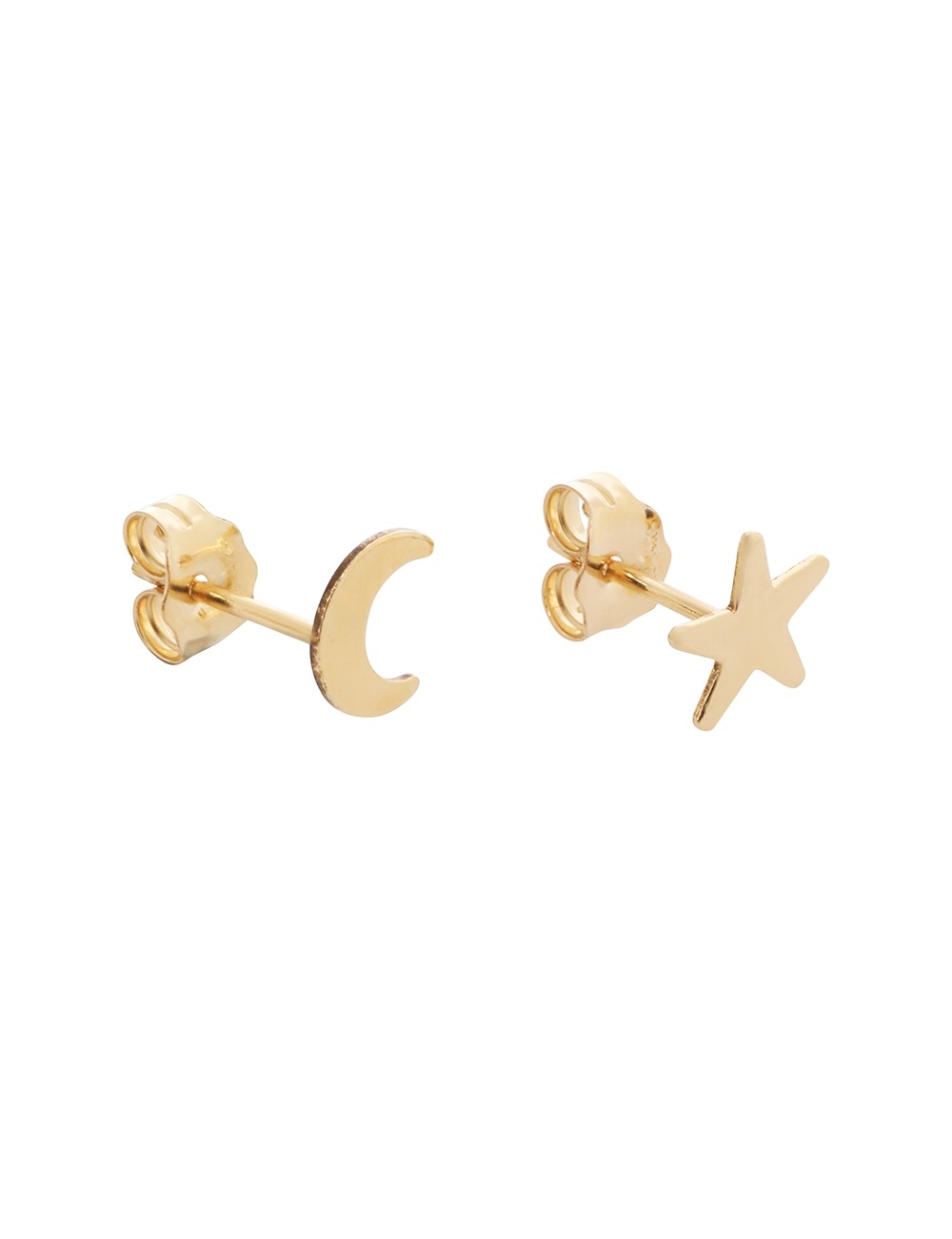 STAR AND MOON STUDS - 3