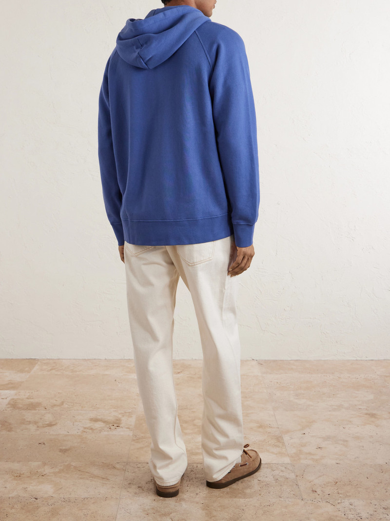 Cotton-Jersey Zip-Up Hoodie 4