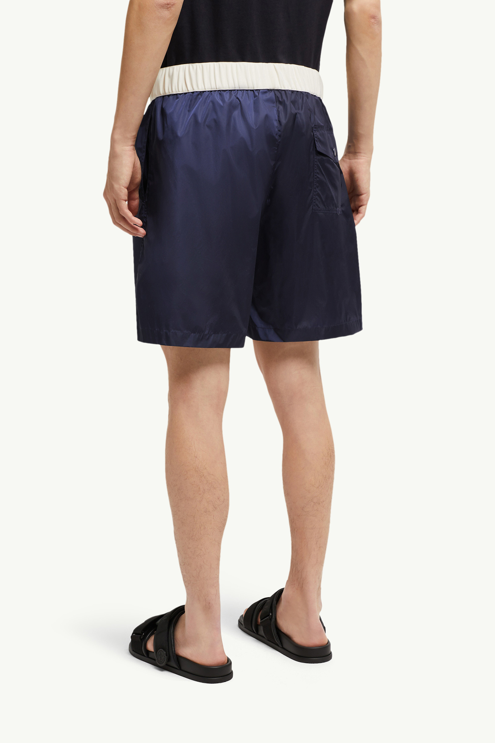 Logo Patch Swim Shorts - 5