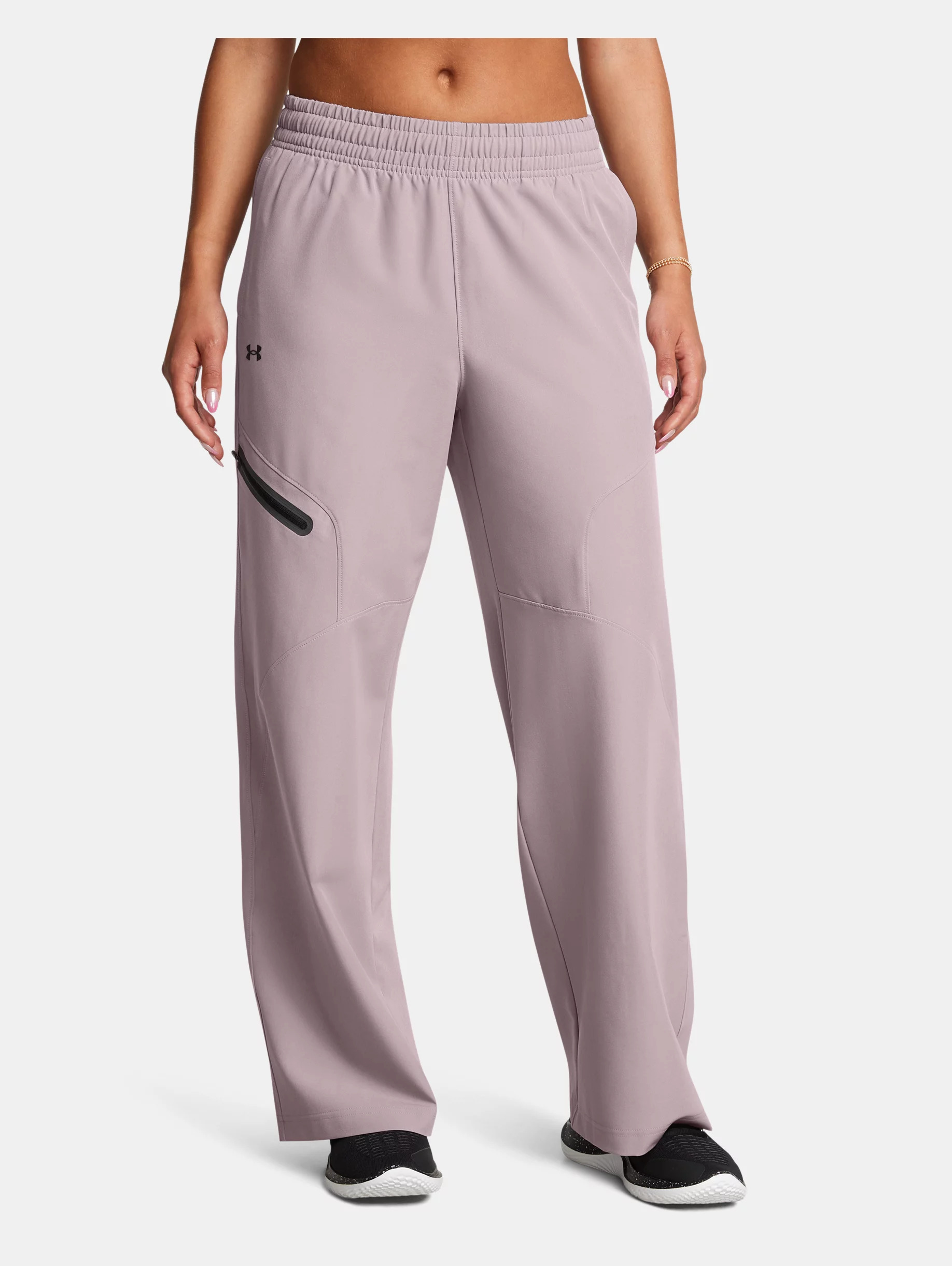 Women's UA Unstoppable Woven Wide Leg Pants - 2