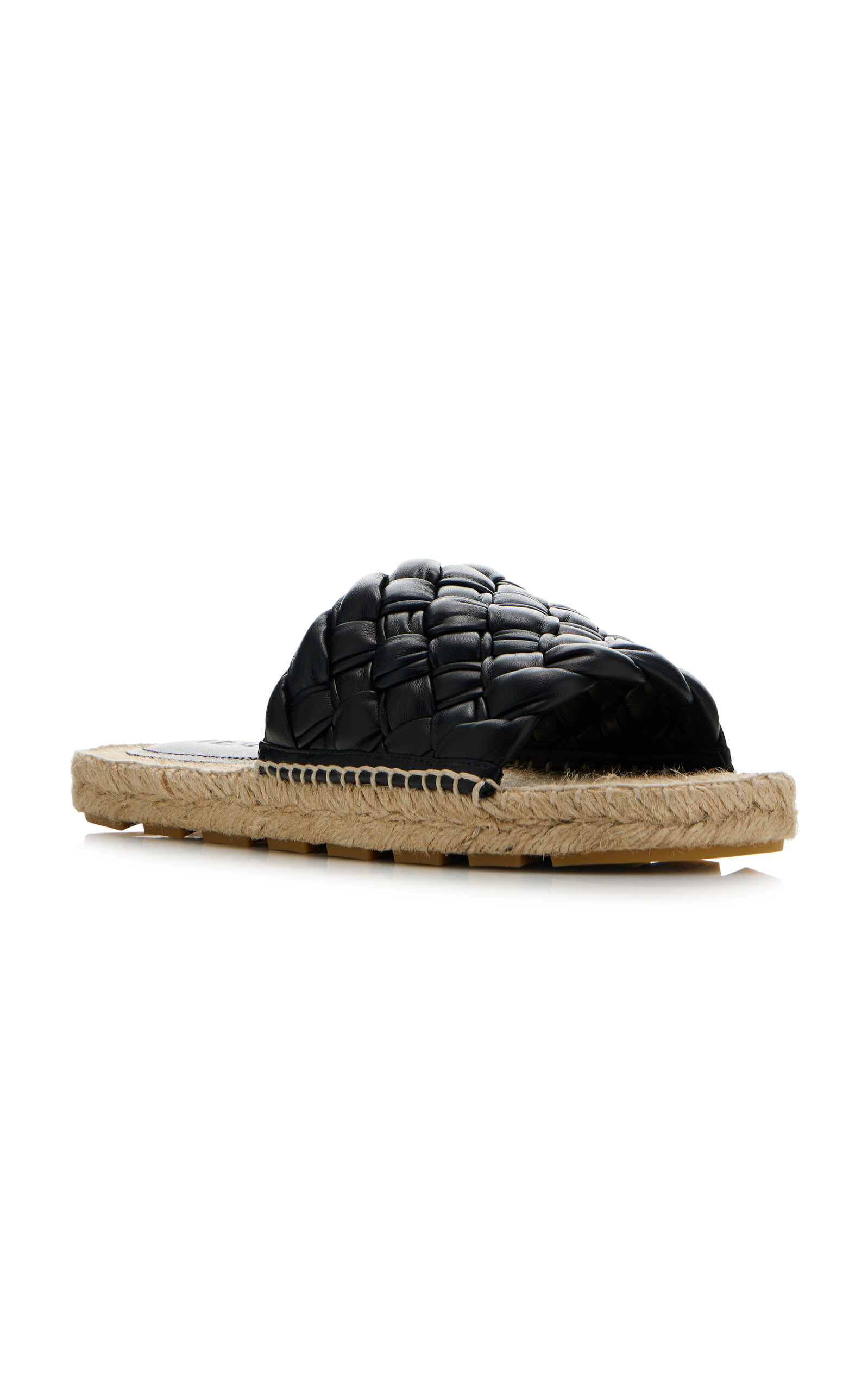 Jack Leather Espadrille Sandals black - 5