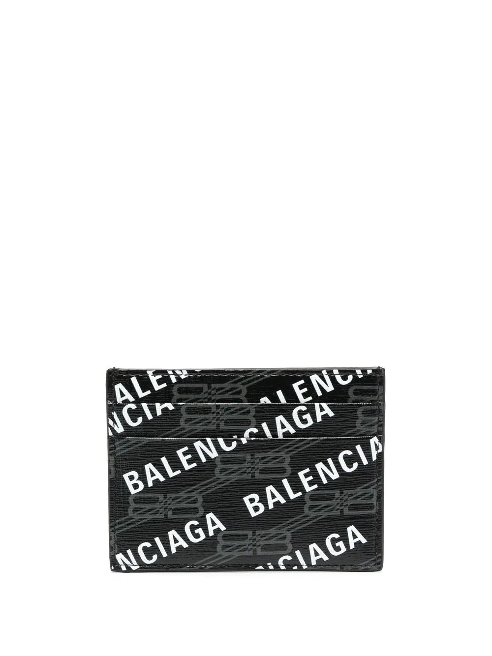 logo-print cardholder - 1