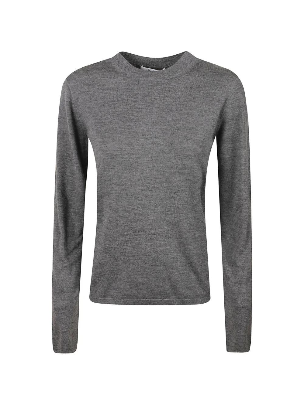 fine-knit mélange sweater - 1