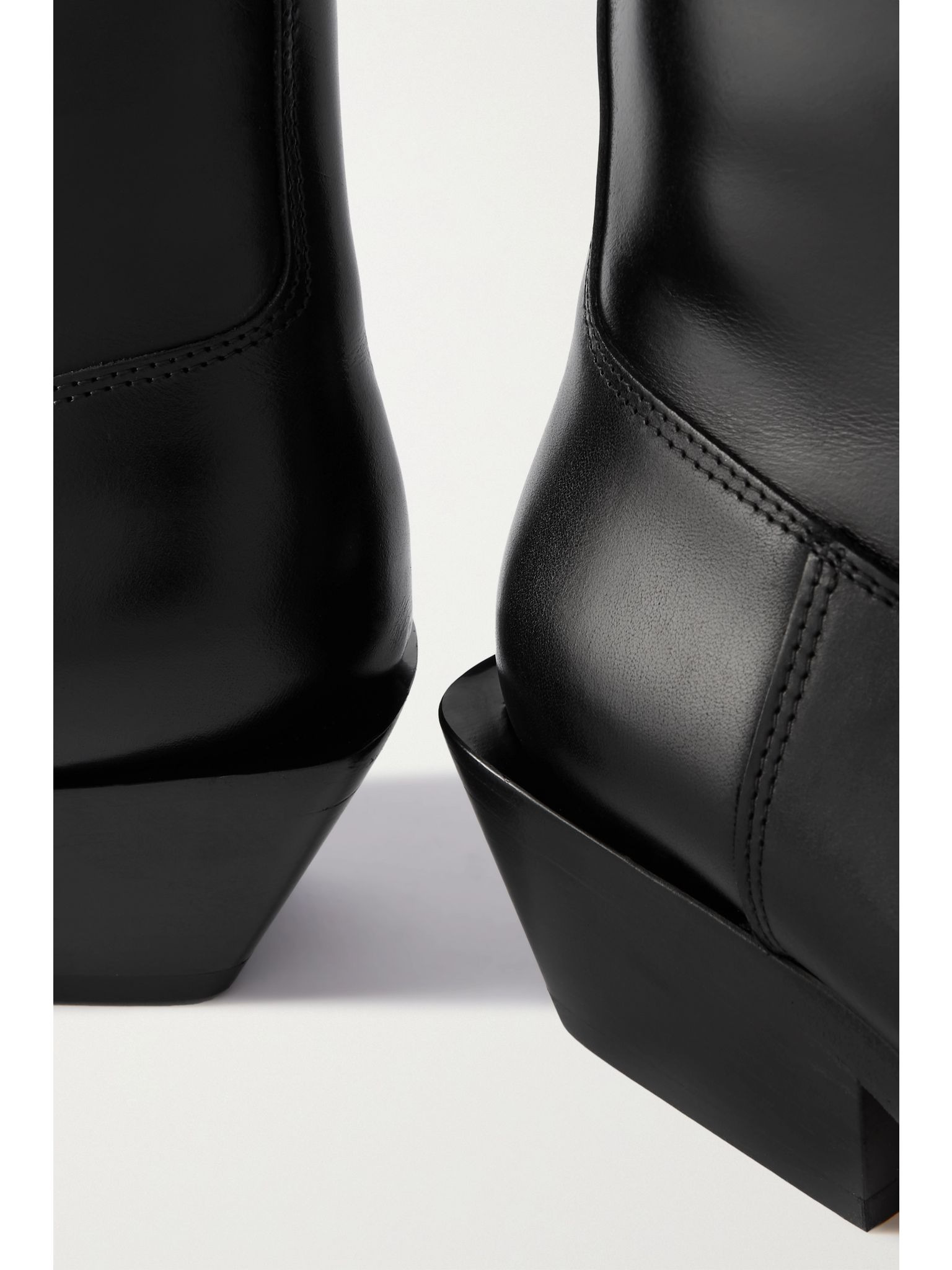 Luis leather ankle boots Black - 4