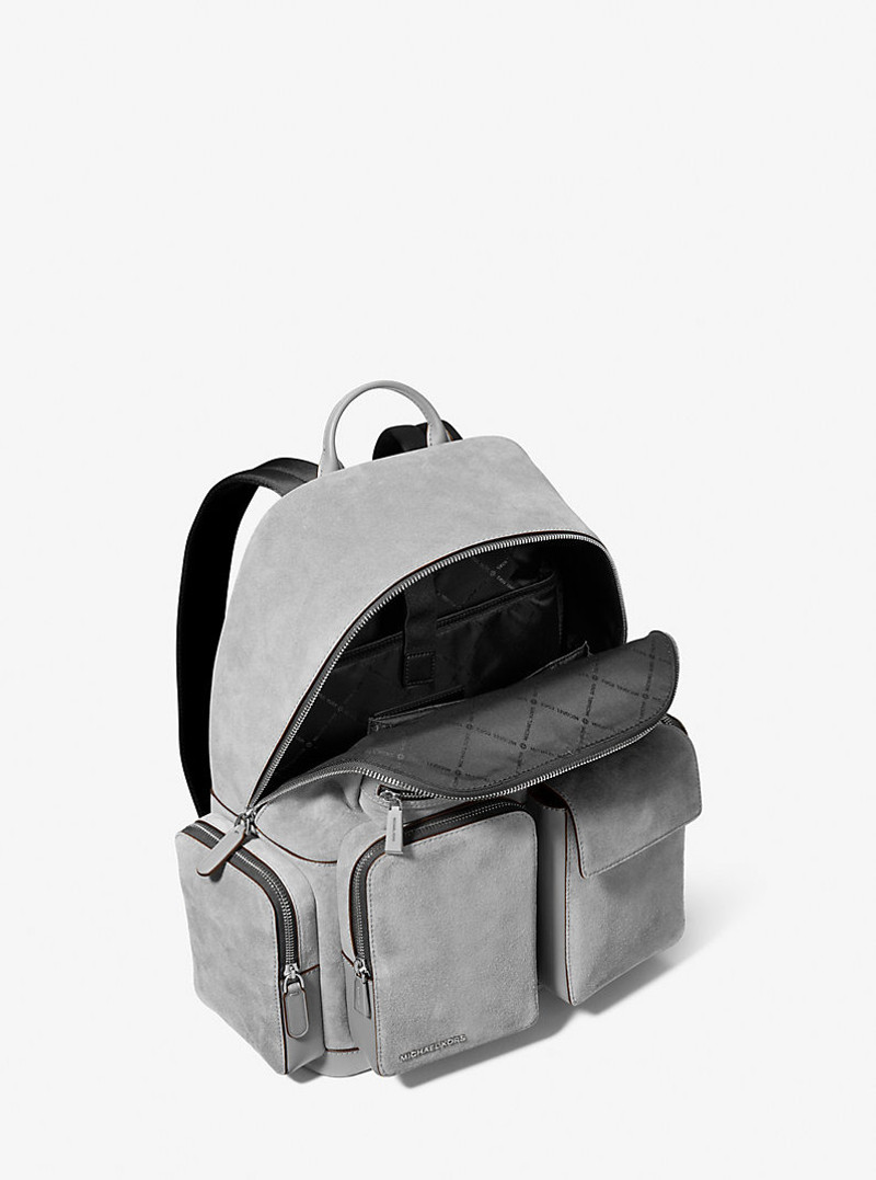 MICHAEL KORS Dakota Suede Cargo Backpack outlook