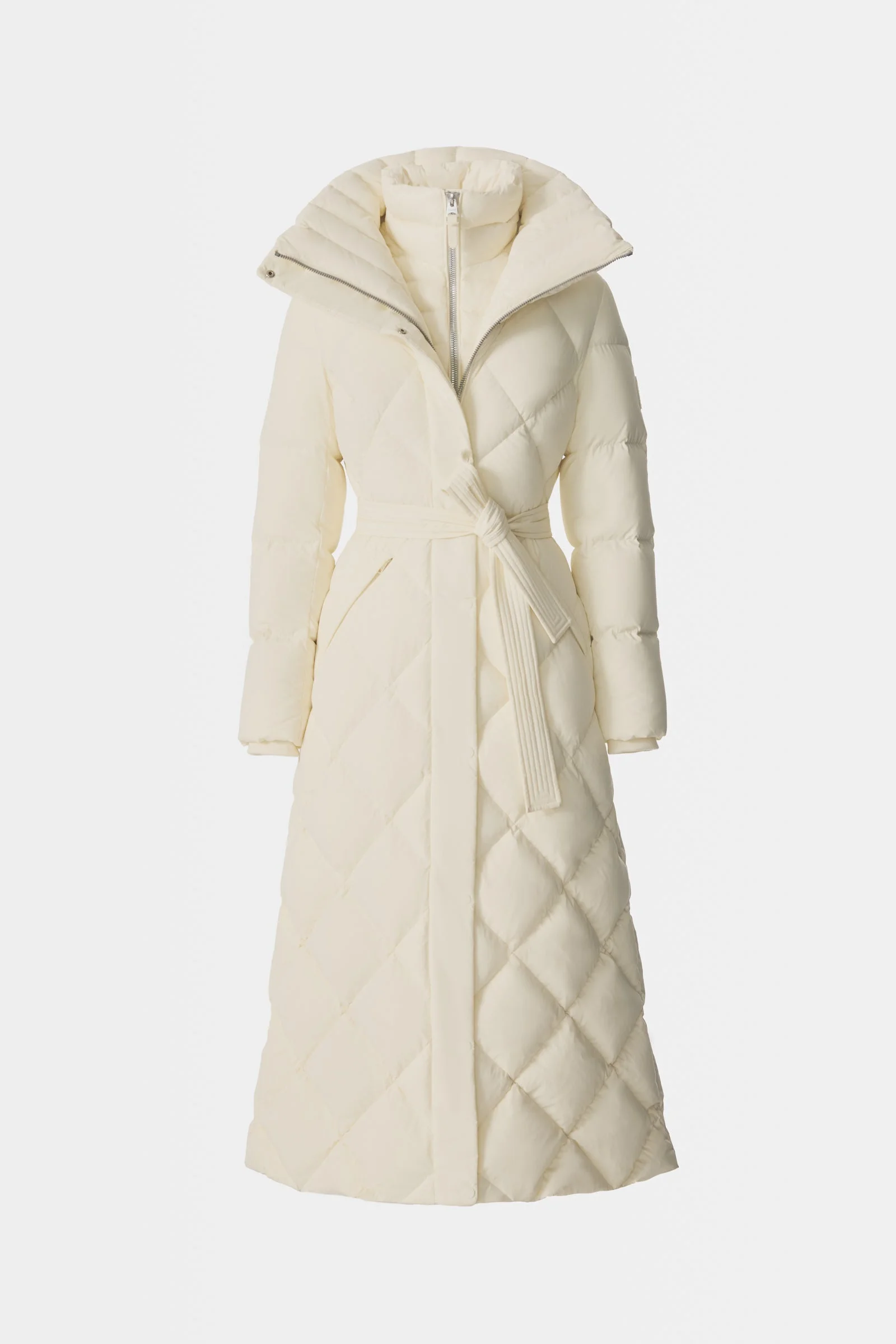 LAURELLA 2-in-1 Light Down Belted Coat - 1