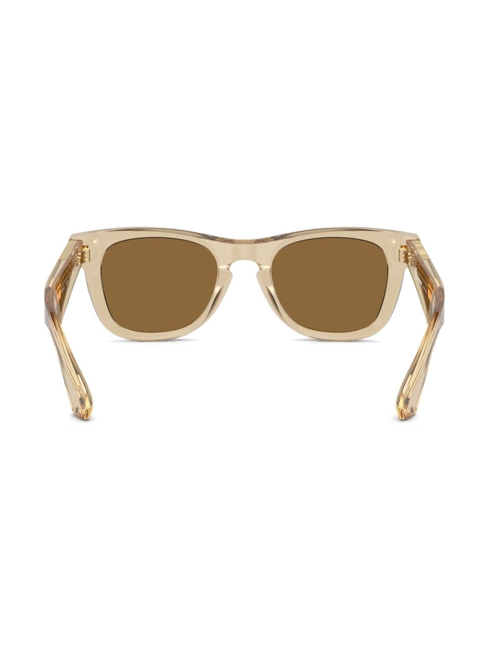 transparent-design square-frame sunglasses - 4