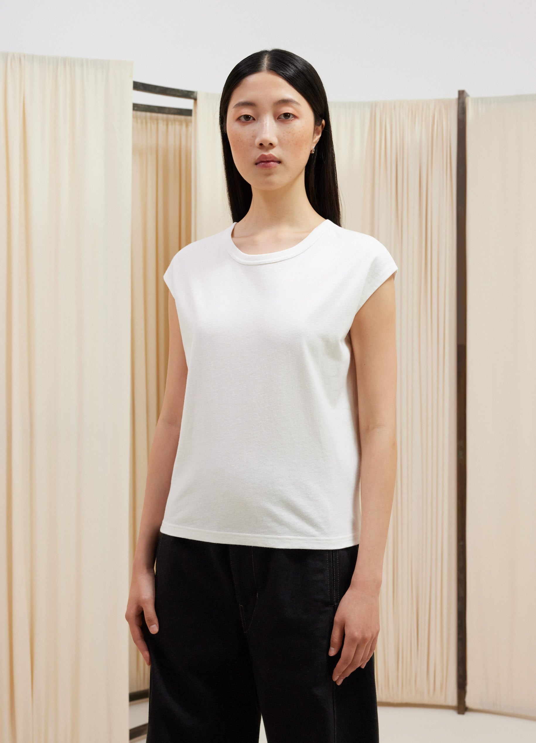 CAP SLEEVE T-SHIRT - 1