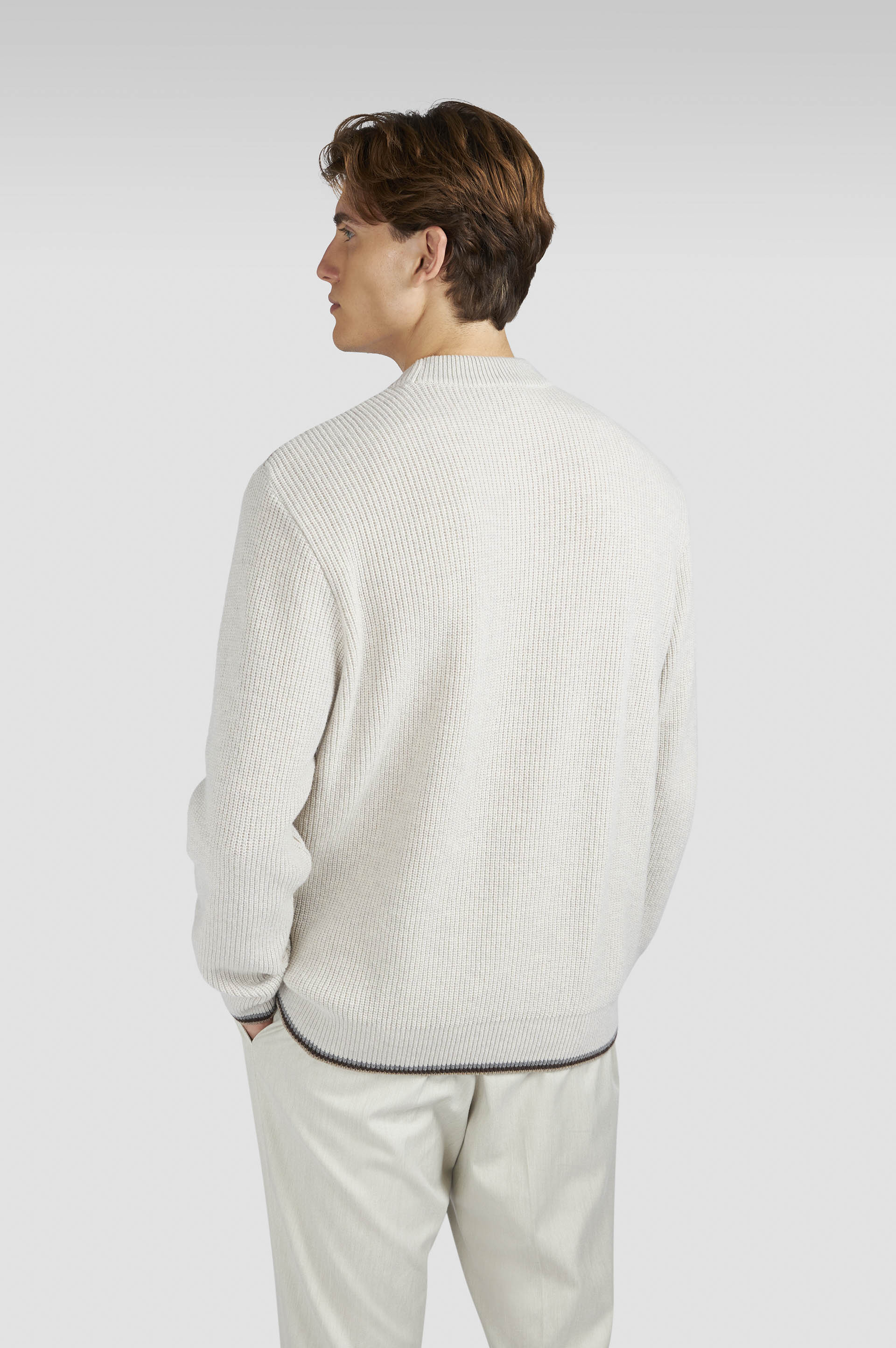 RE-WOOL CREWNECK SWEATER - 3