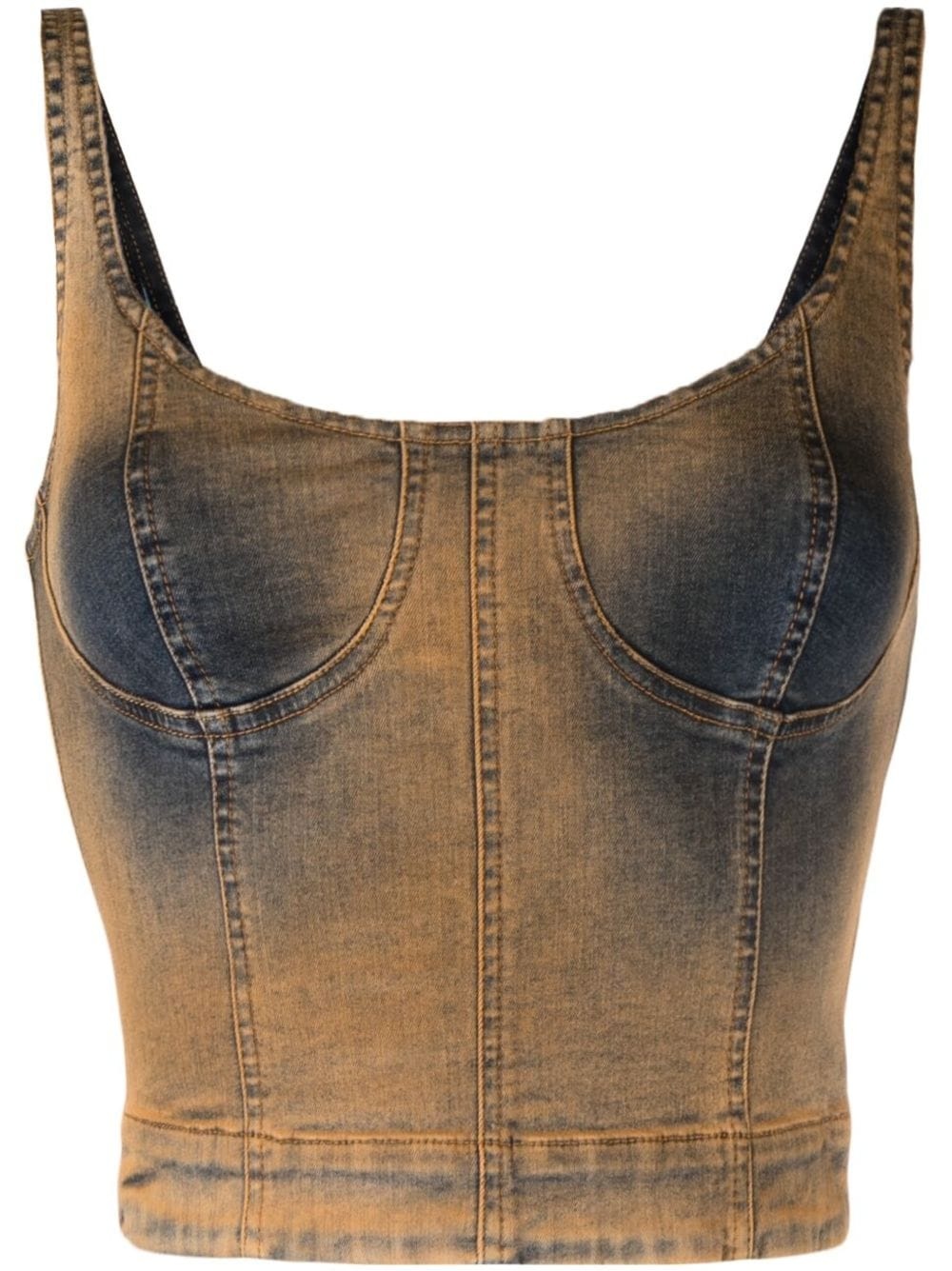 Harley denim corset top - 1