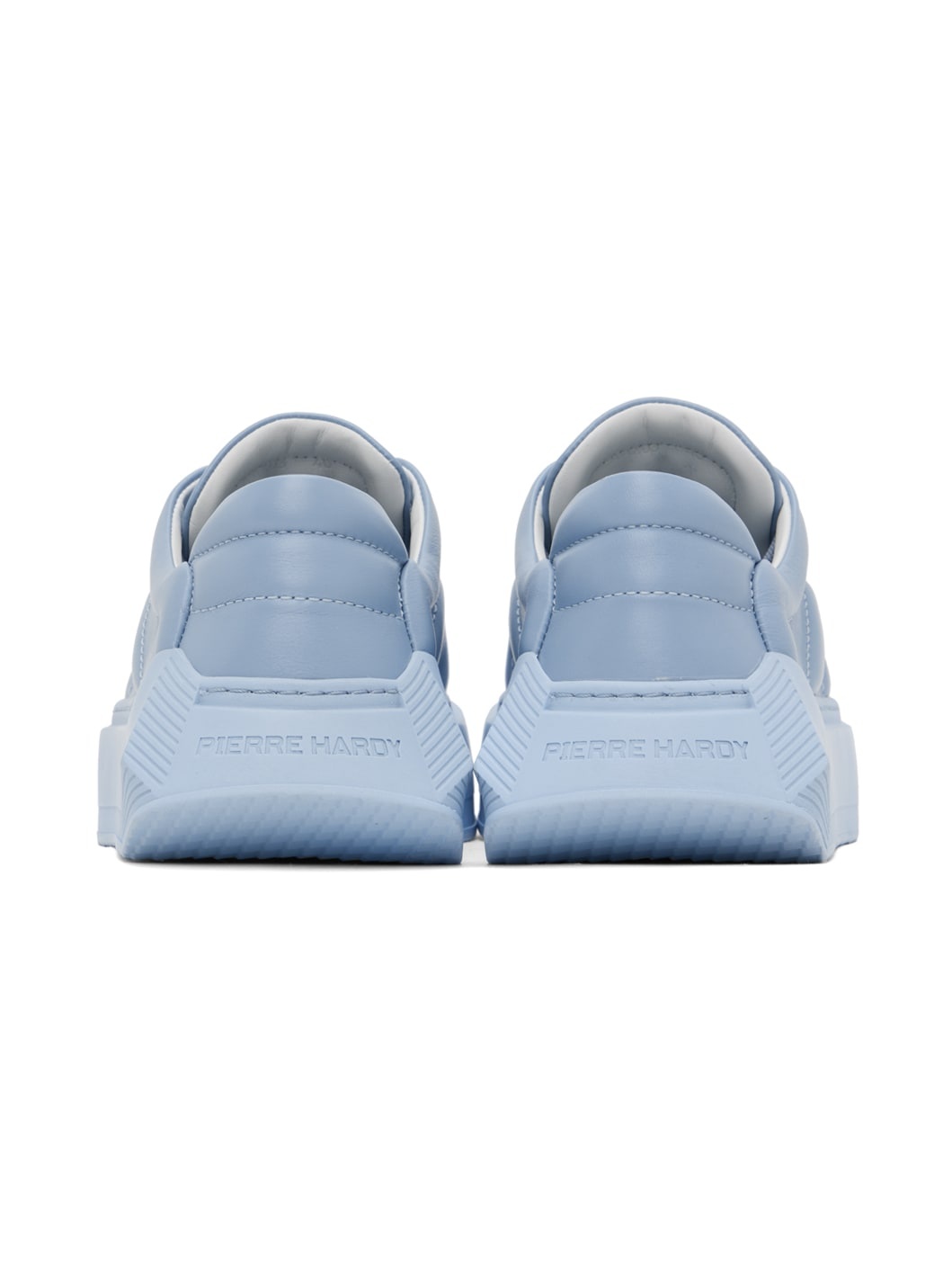 Blue Cubix Leather Sneakers - 2