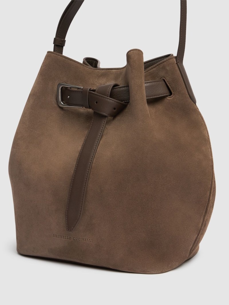 Softy velour bucket bag - 3