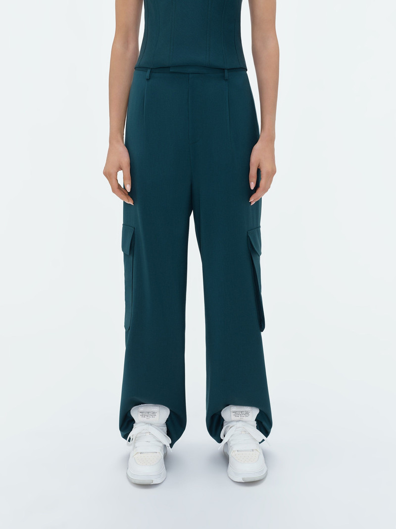 AMIRI WIDE LEG PLEATED CARGO outlook