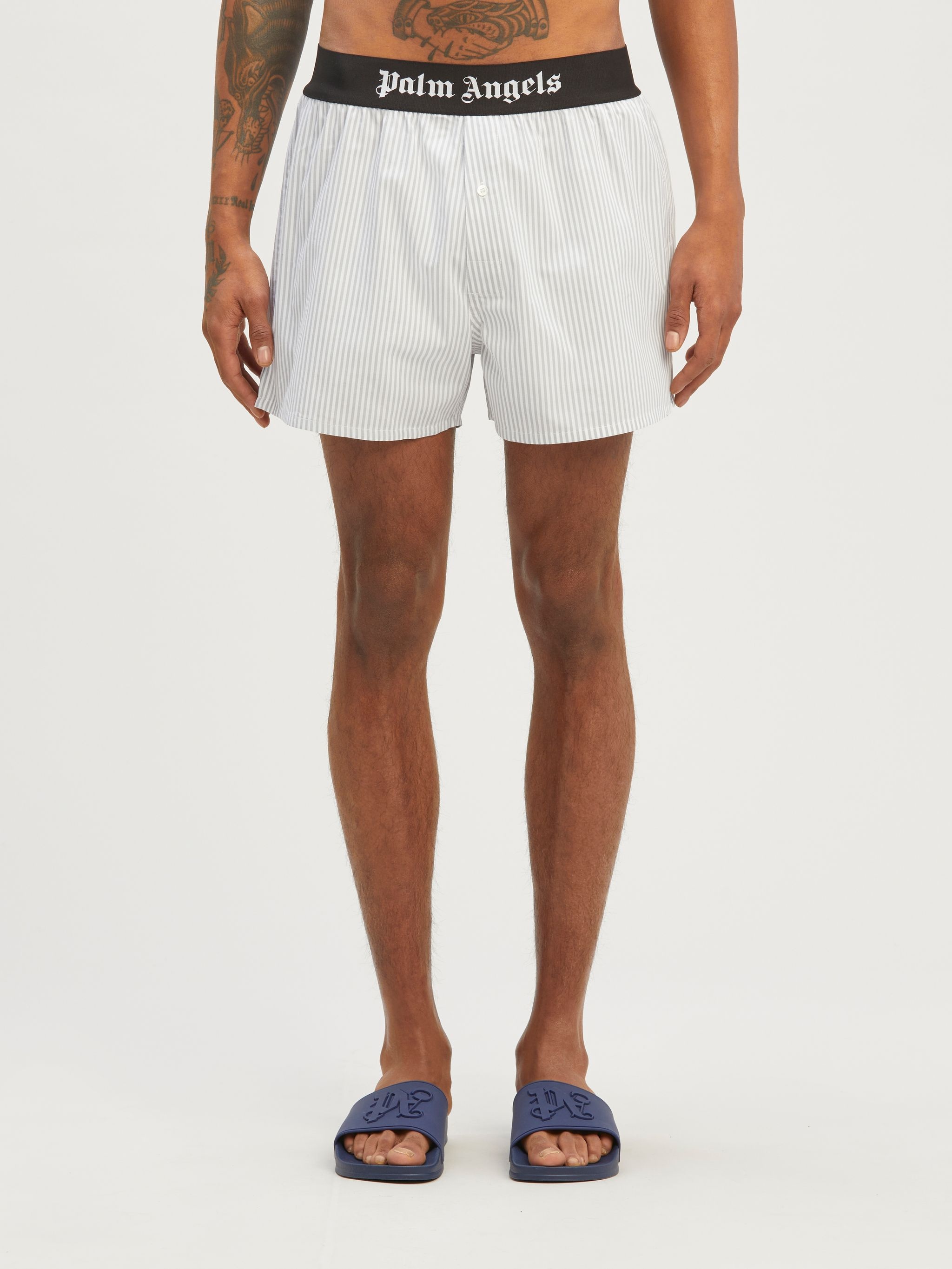 Classic Logo Striped Boxer - 3
