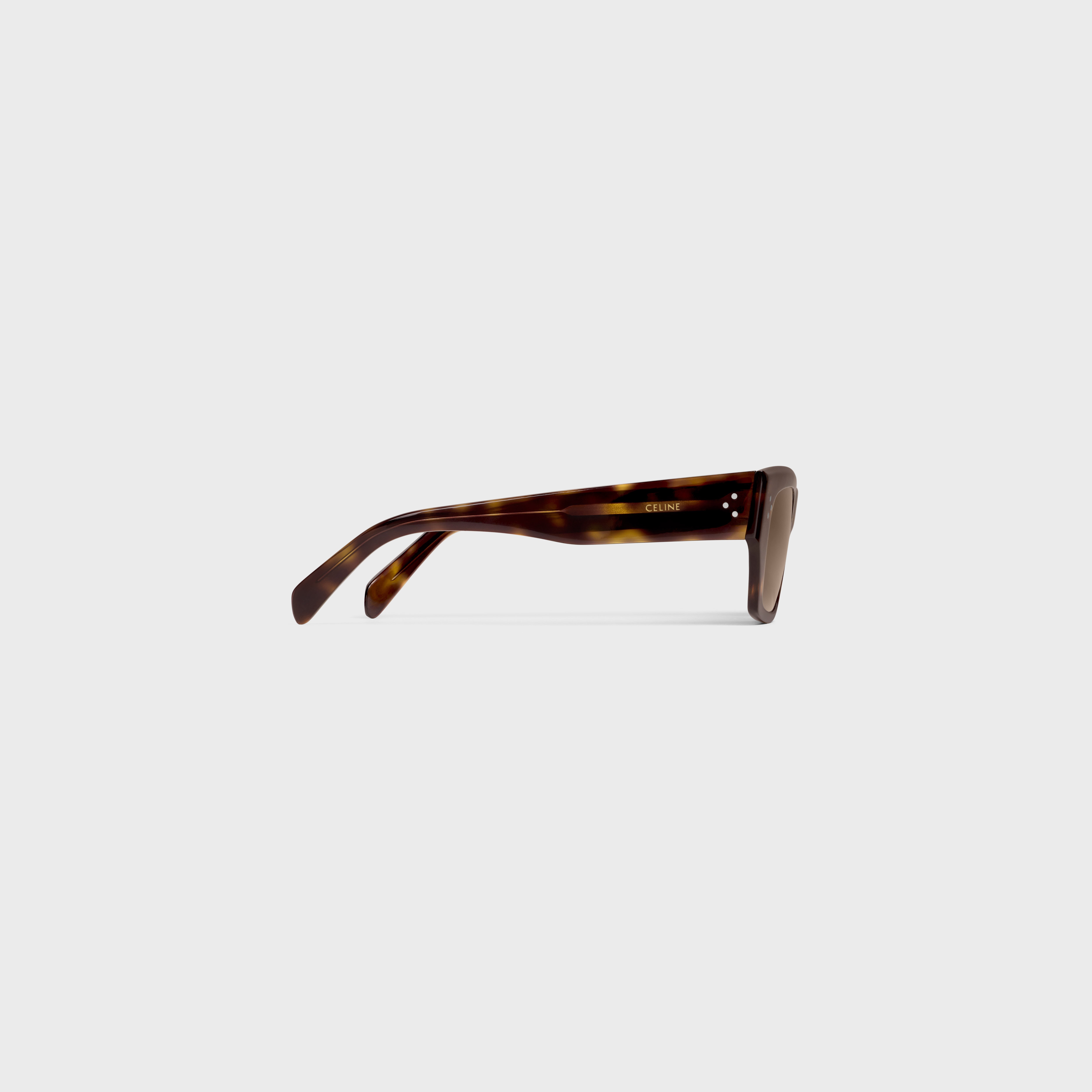 Black Frame 55 Sunglasses in Acetate - 4