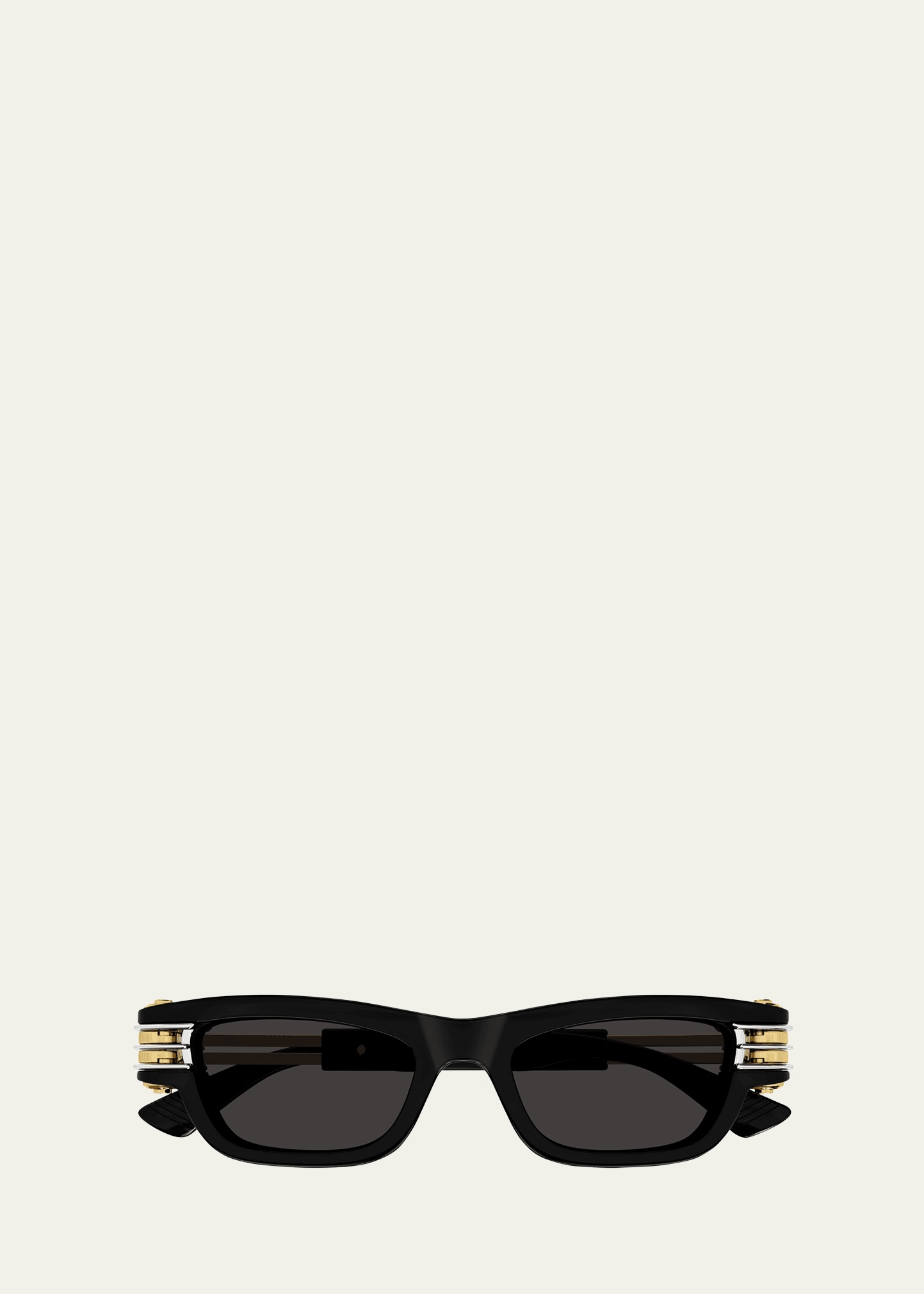 Bolt Plastic Rectangle Sunglasses - 1