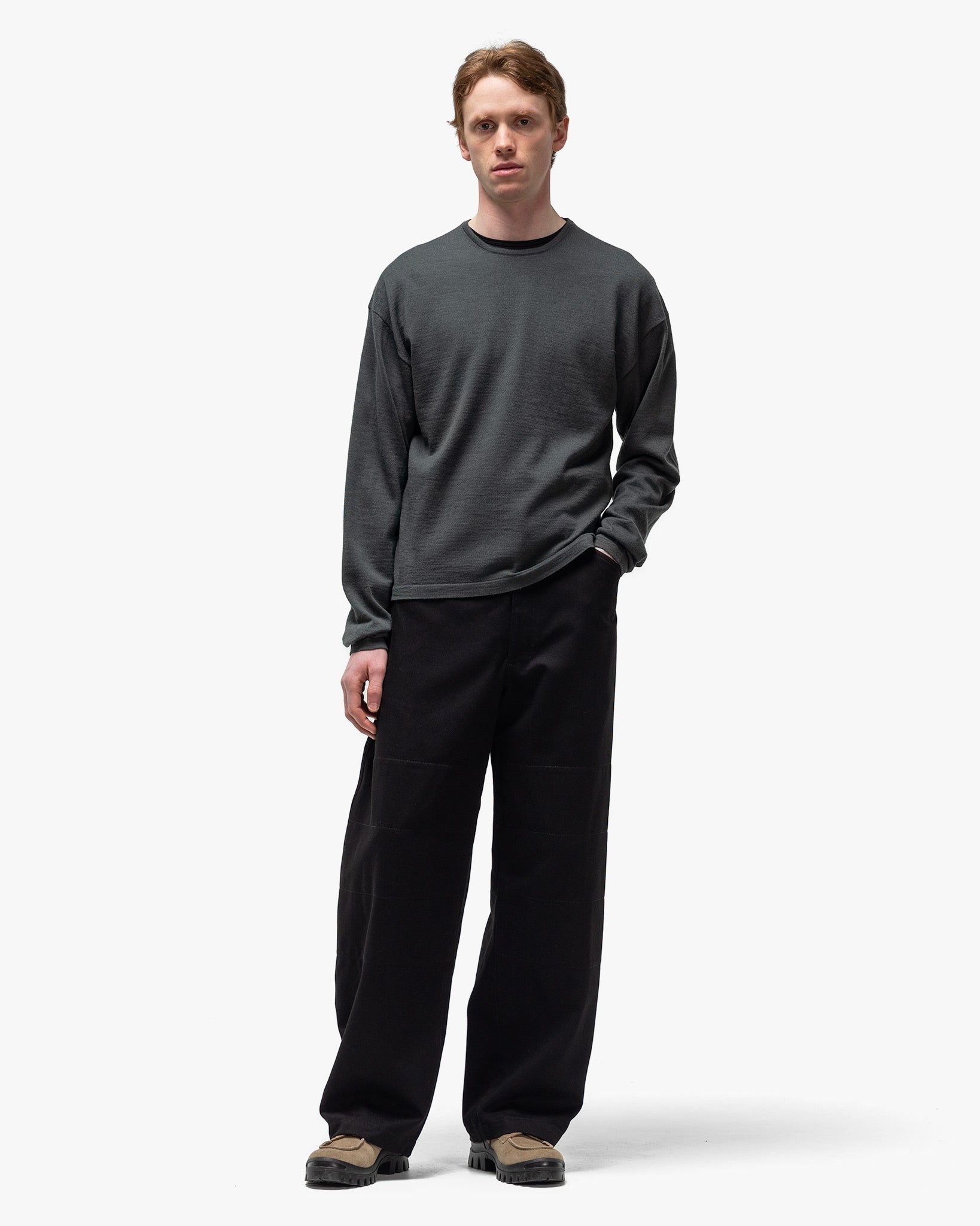 Crewneck Jumper Carbon - 2