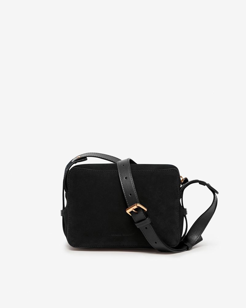 WASY CALF SUEDE LEATHER SHOULDER STRAP BAG - 2