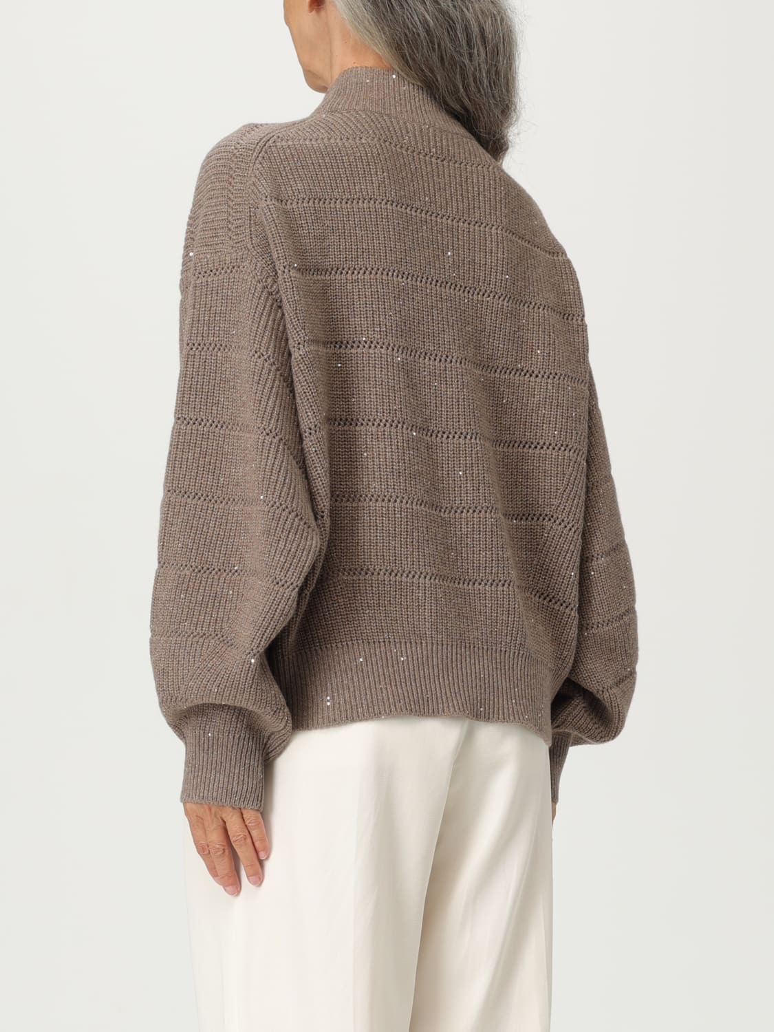 Cardigan woman Brunello Cucinelli - 3