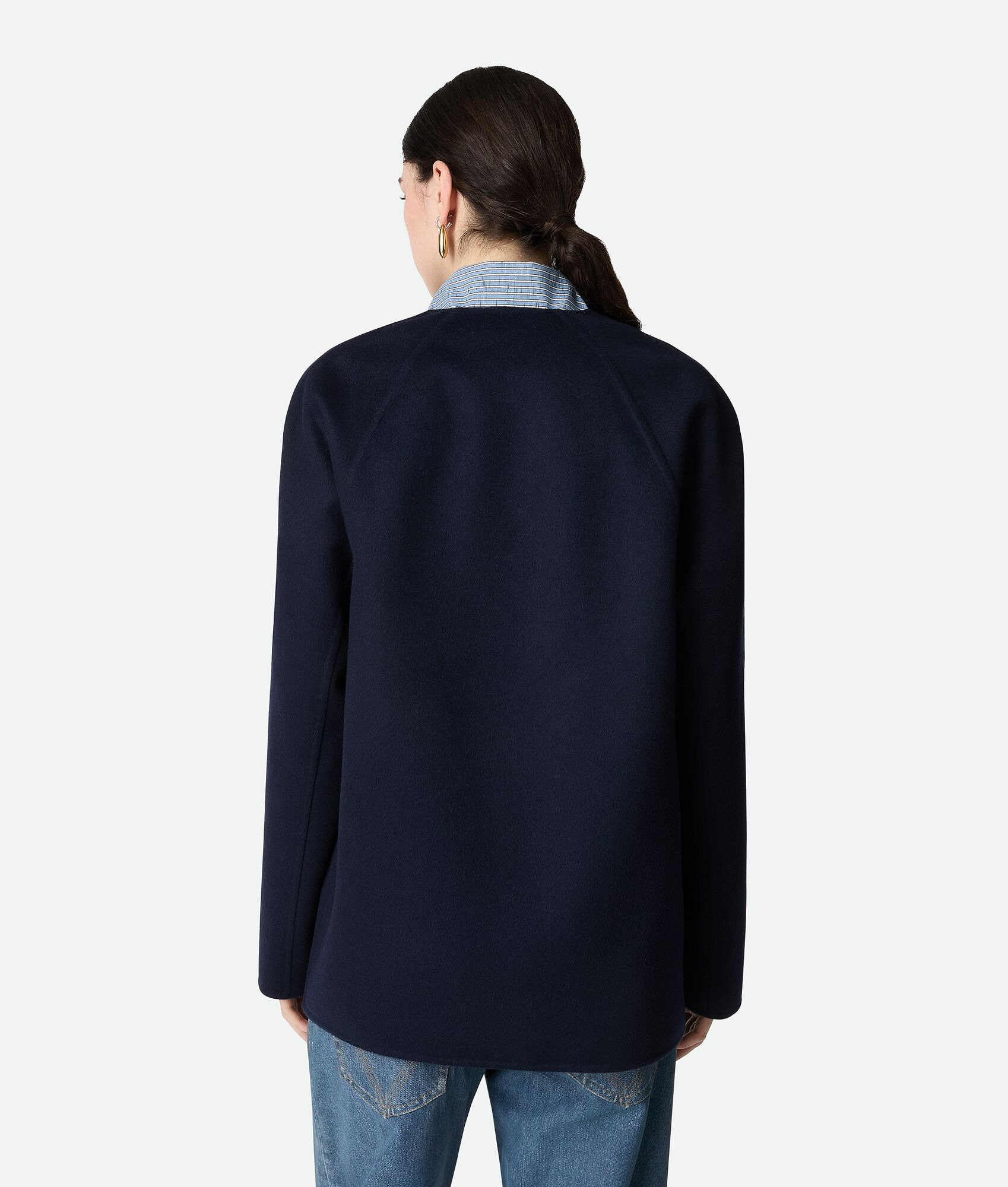 Light Wool And Cashmere Coat - 3