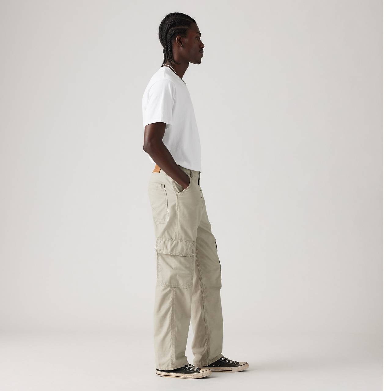 568™ LOOSE STRAIGHT CARGO TWILL MEN'S PANTS - 6