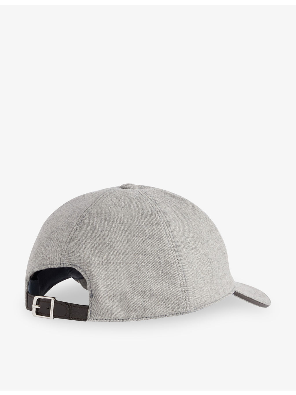 Logo-Embroidered Wool and Cashmere-Blend Baseball Cap - 3