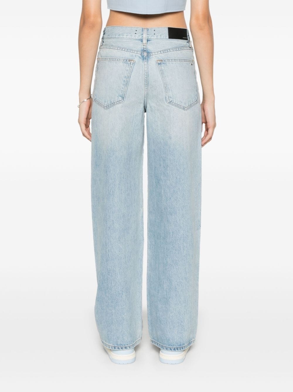 wide-leg jeans - 4
