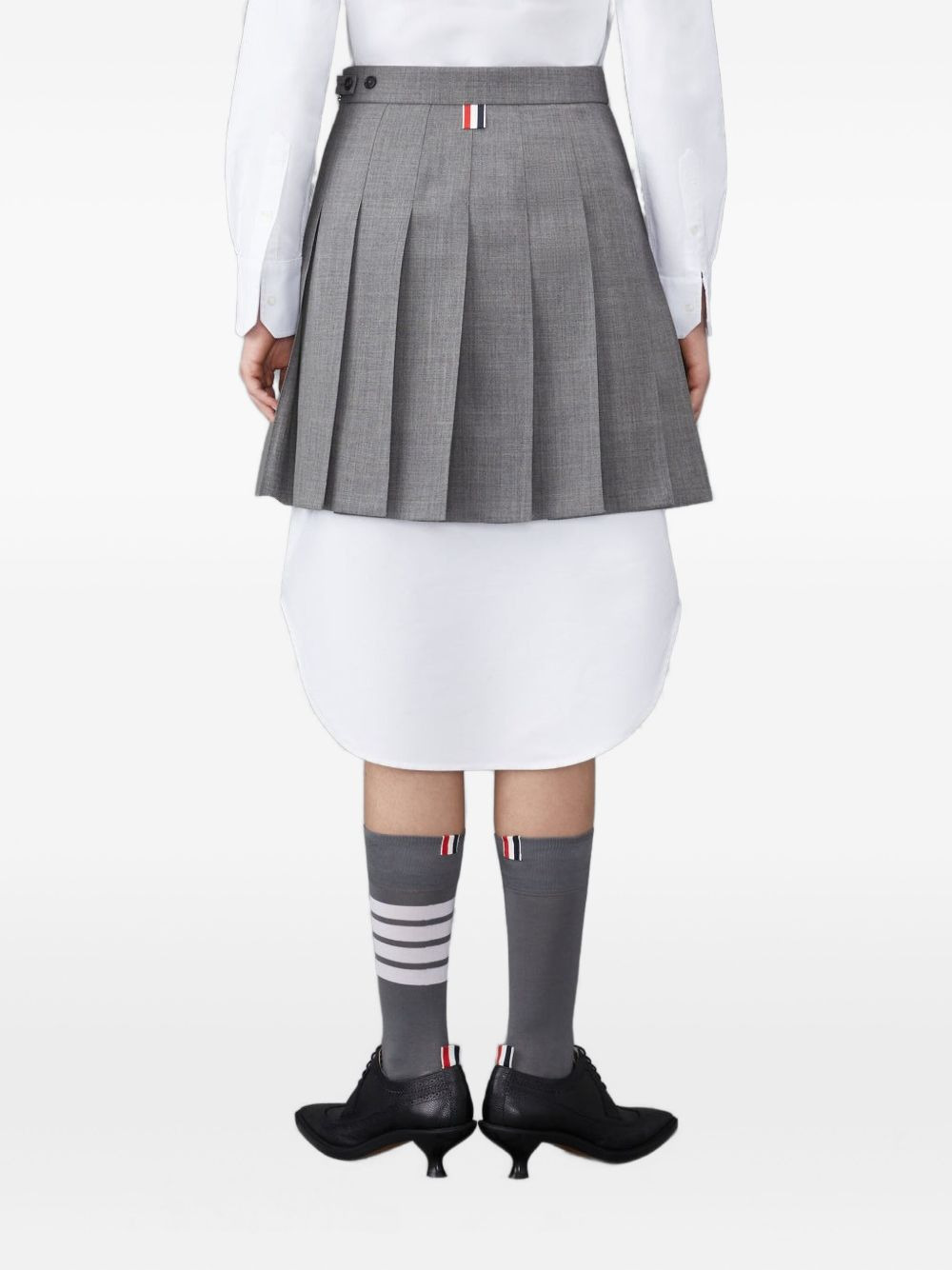 pleated mini skirt - 2