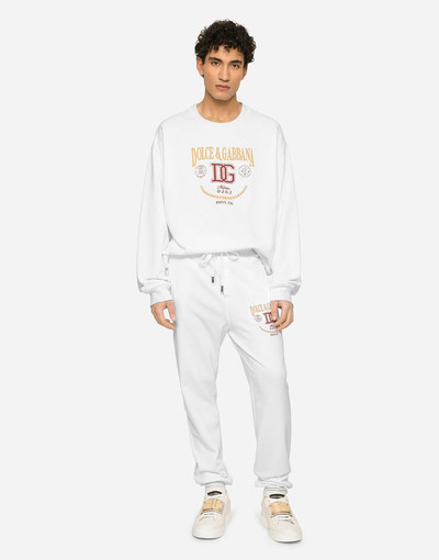 Dolce & Gabbana Jersey sweatshirt with DG logo print outlook