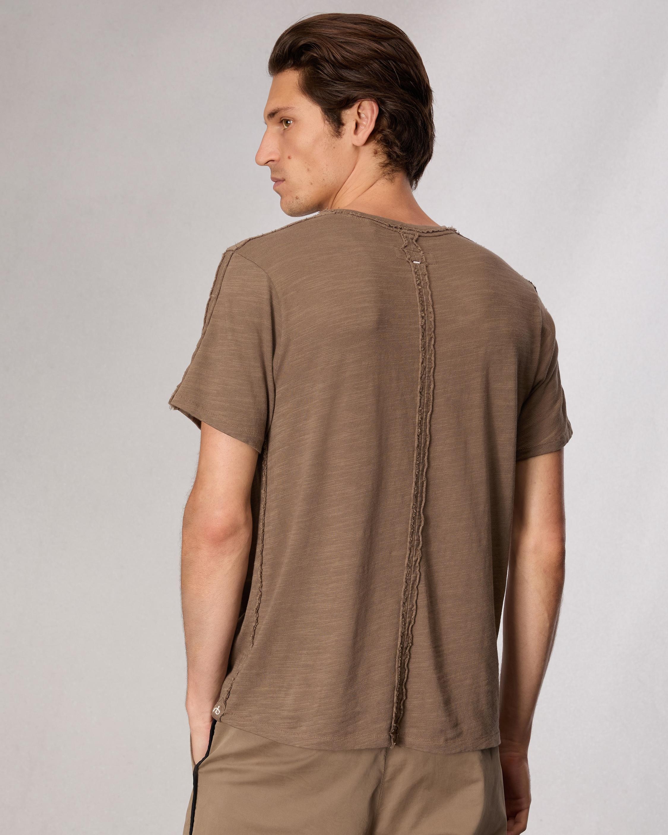 Raw-Edge Flame Tee - 5