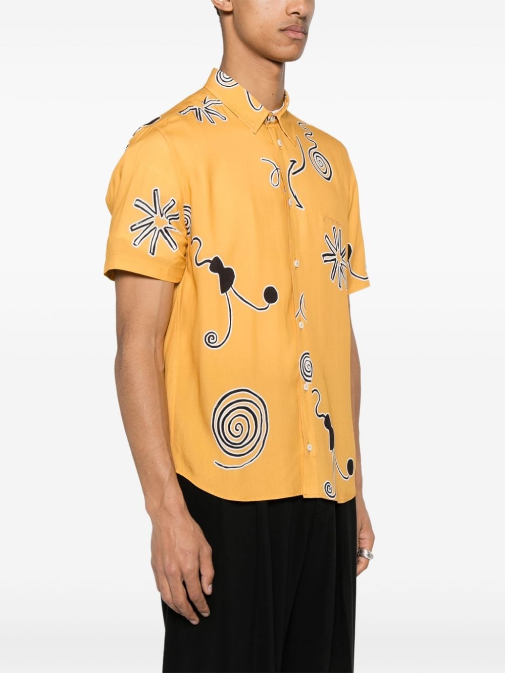 Mello spiral-print shirt - 3