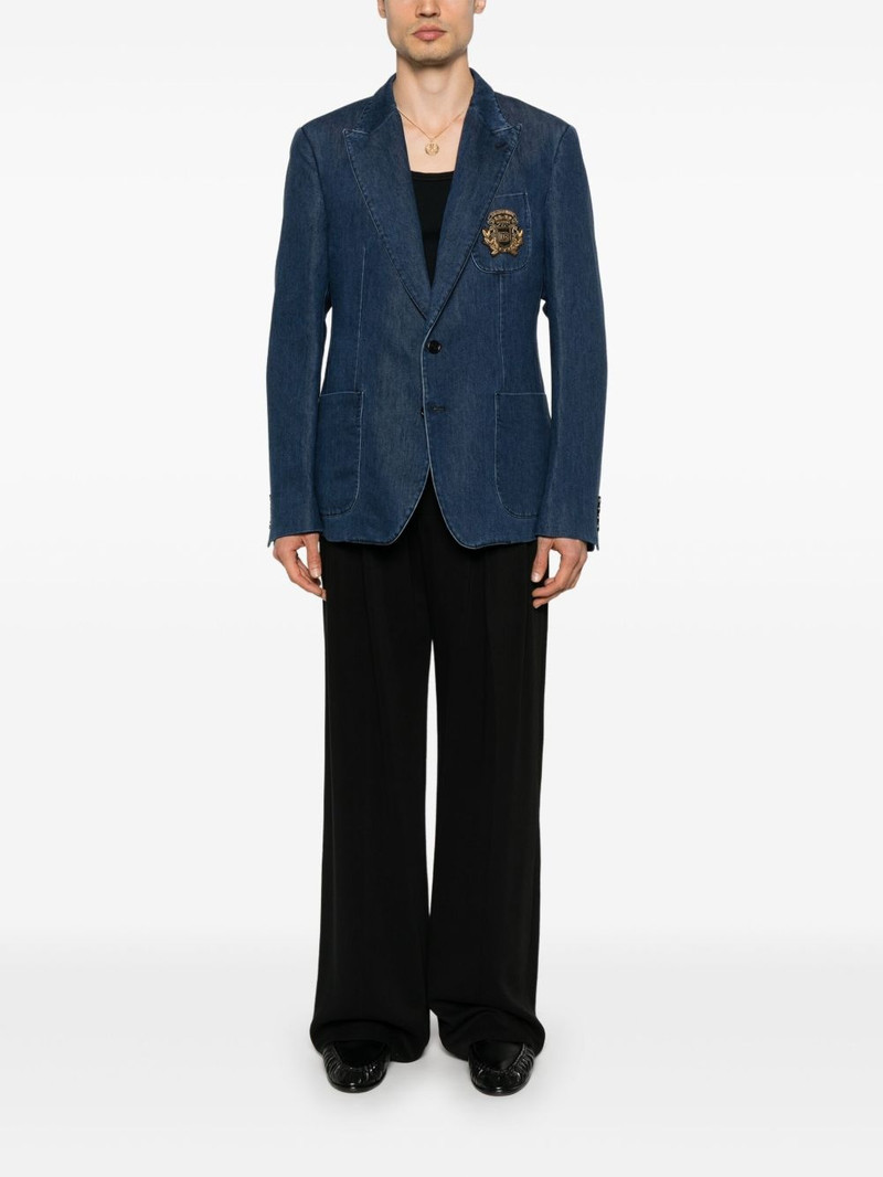 Dolce & Gabbana denim blazer outlook