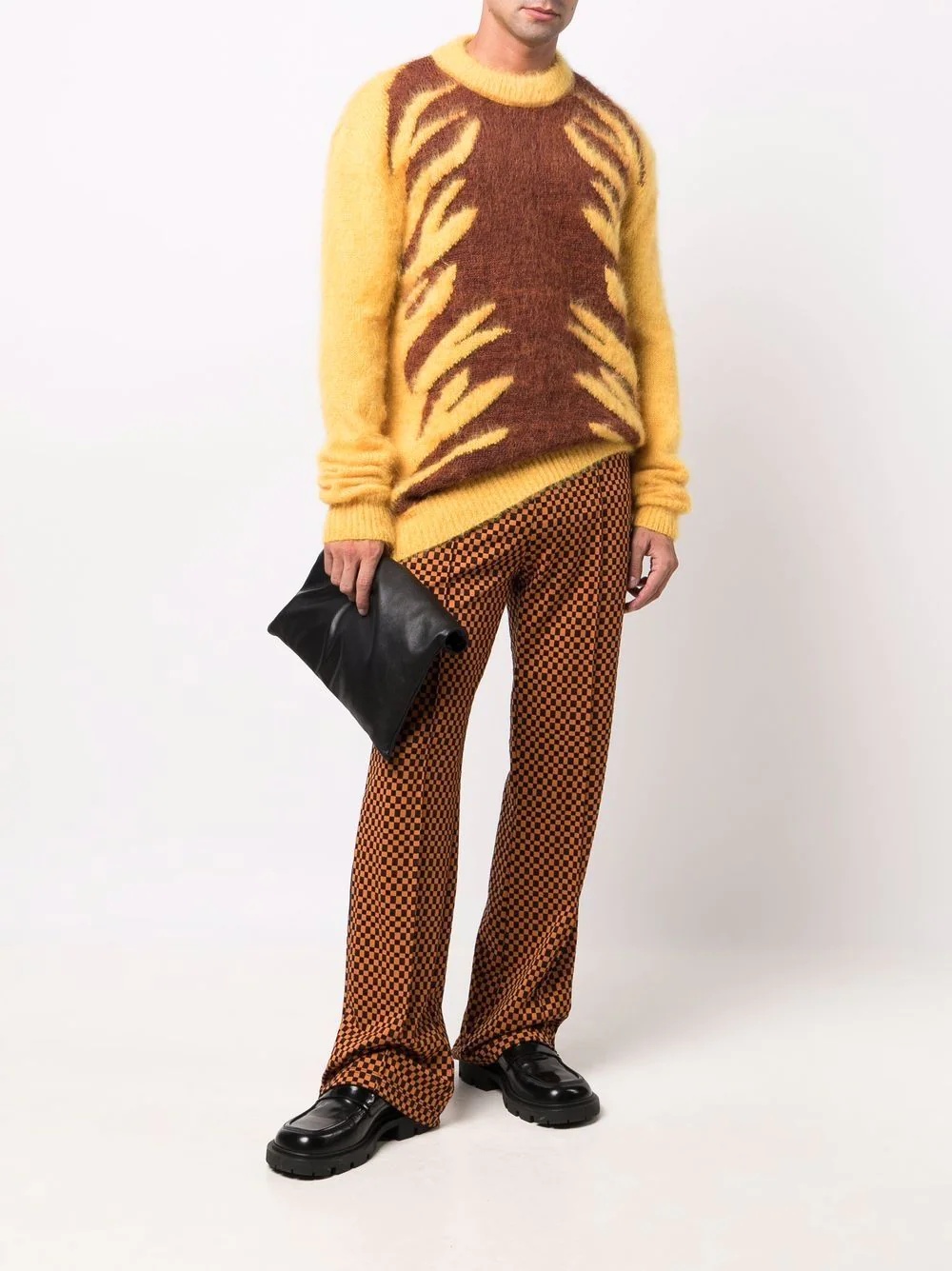 abstract intarsia-knit jumper - 2