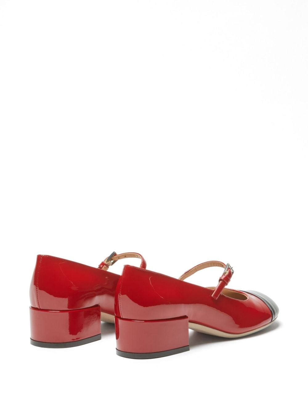 Mary Jane leather ballerinas - 3