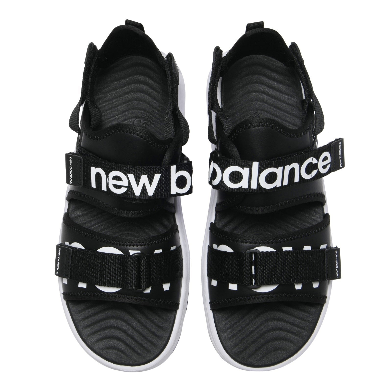 New Balance 750 V2 Sandals 'Black White' SUA750A3 - 3