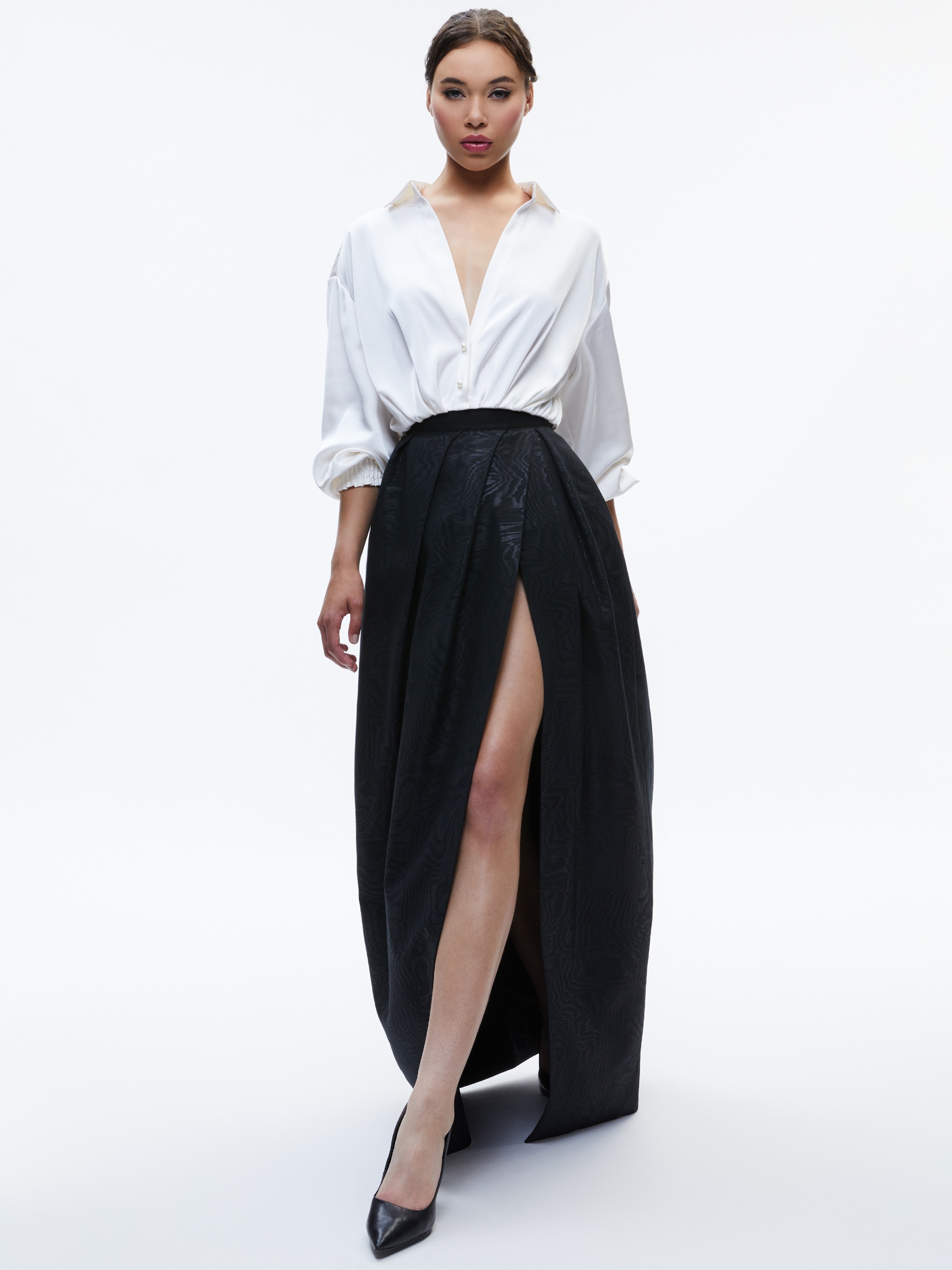 MARGARITE PLEATED BALLGOWN SKIRT - 5