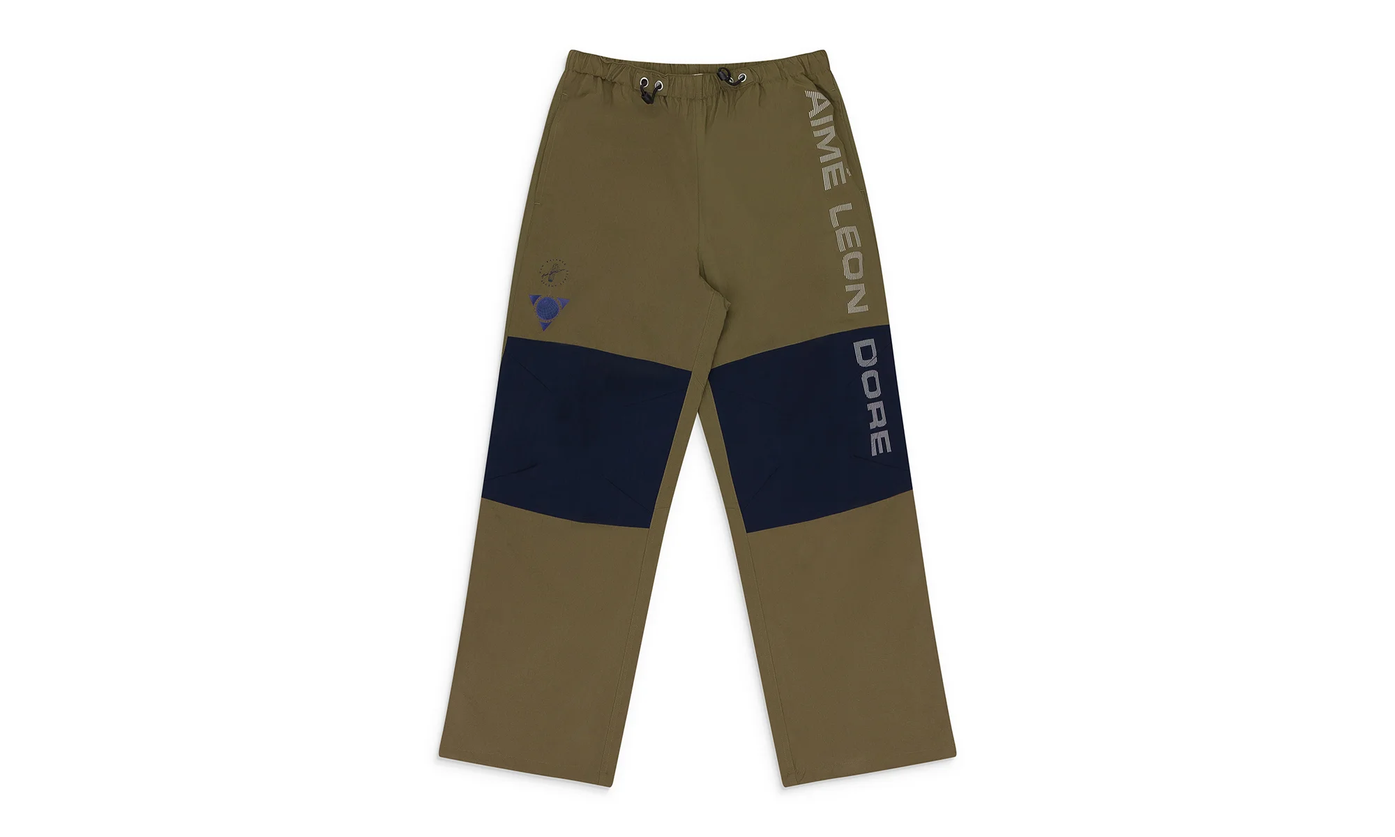 NEW BALANCE SHELL PANTS "NAVY/BROWN" NB23WP001 NAVY BROWN - 1