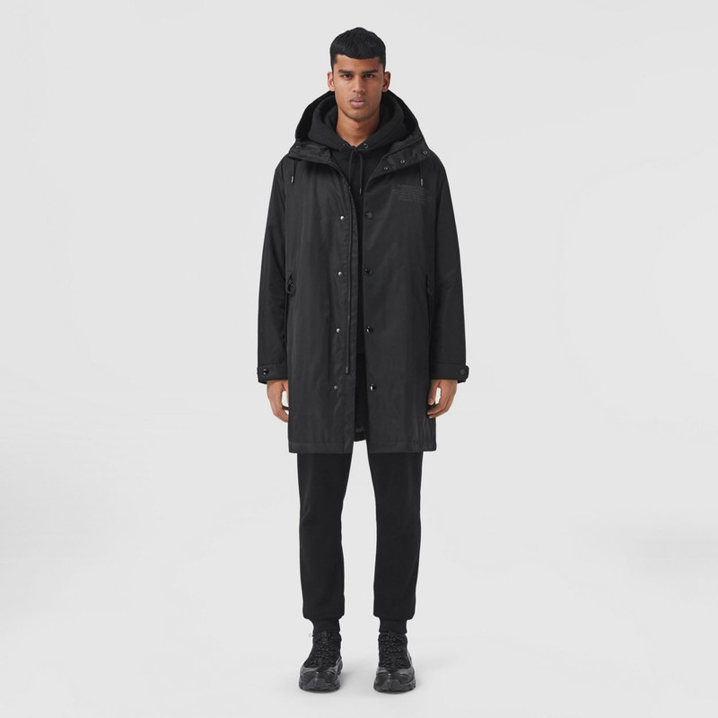 Burberry Location Print Nylon Parka outlook