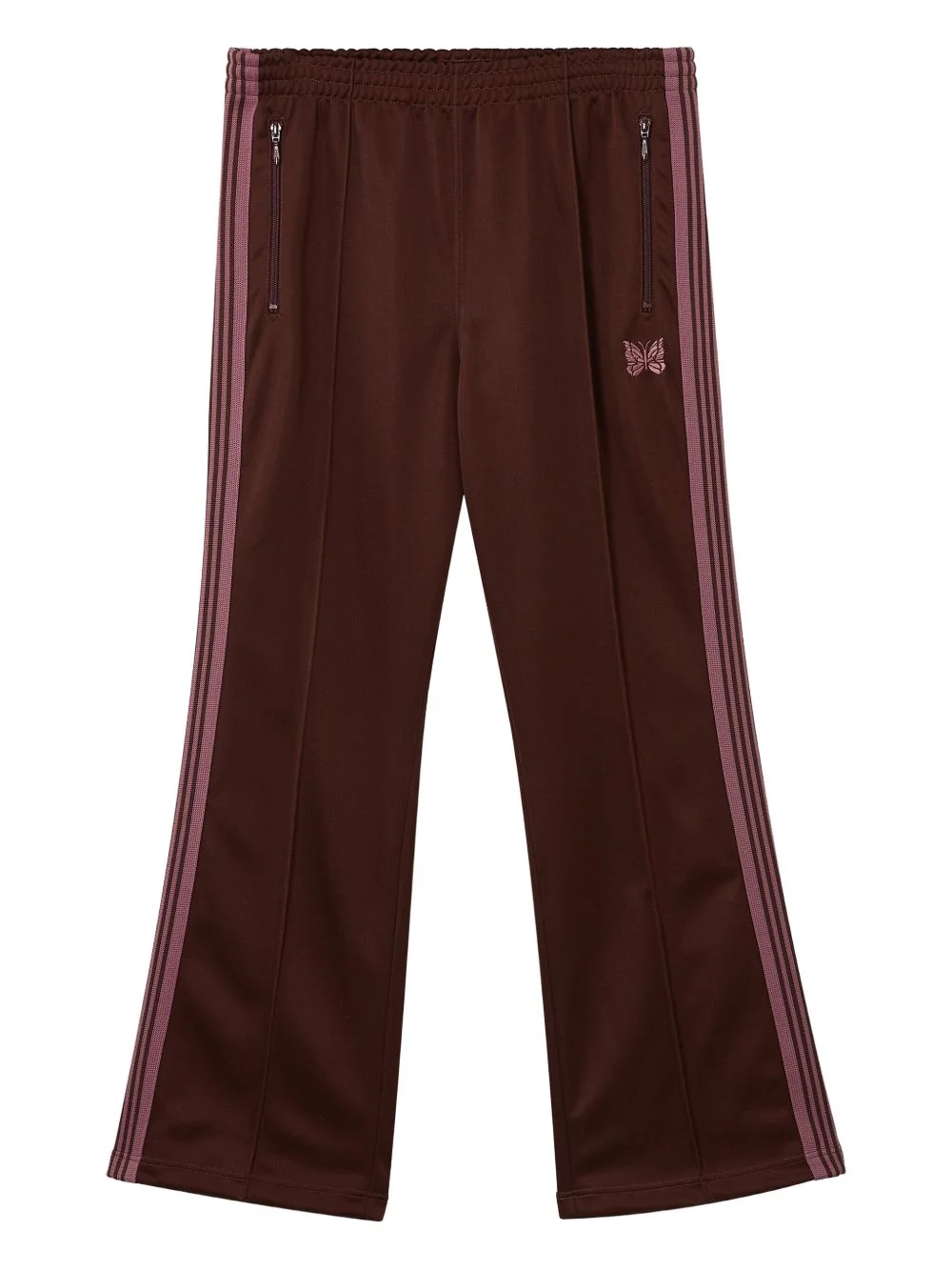 logo-embroidered track pants - 1