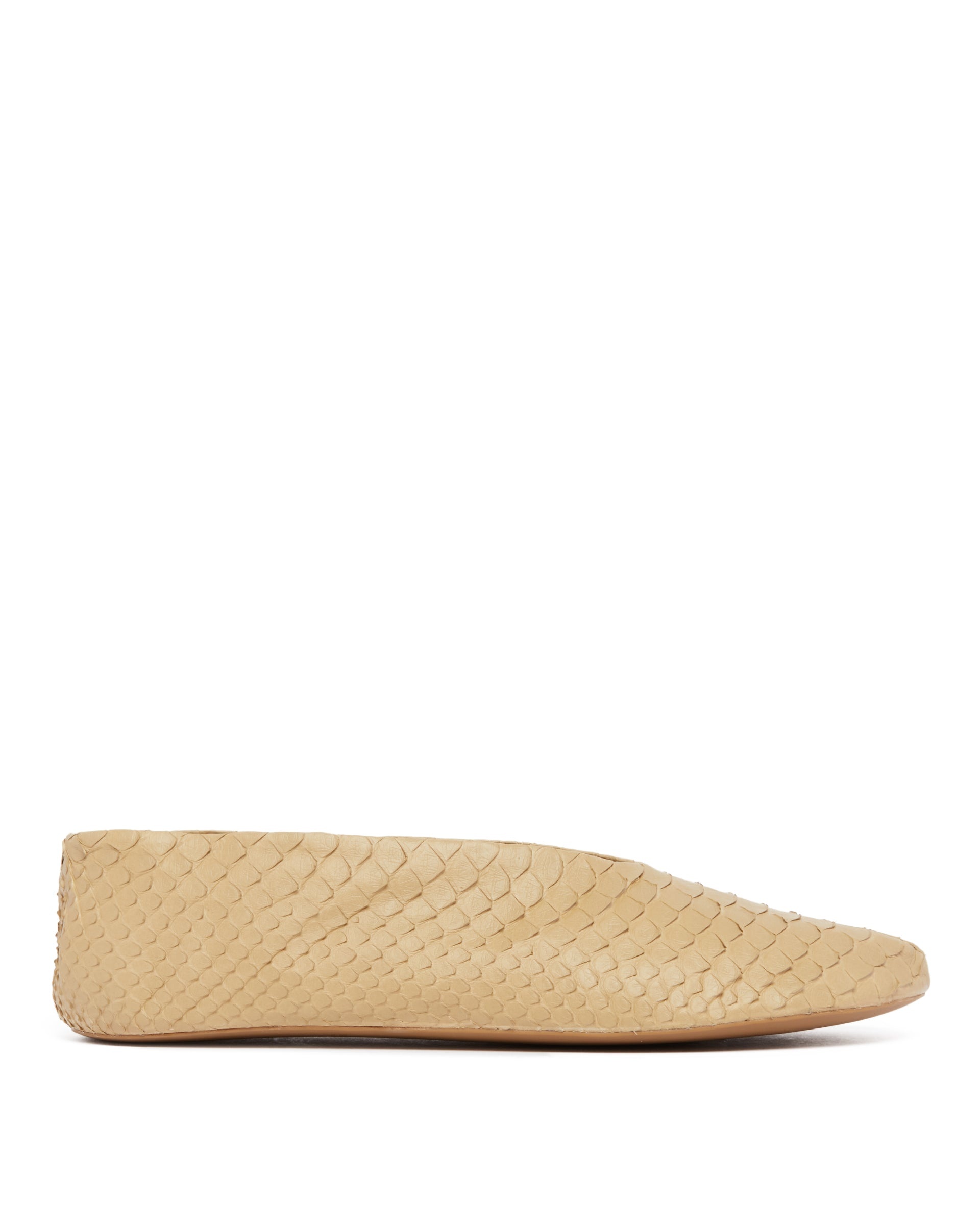 Beige Stella Ballet Flats - 1