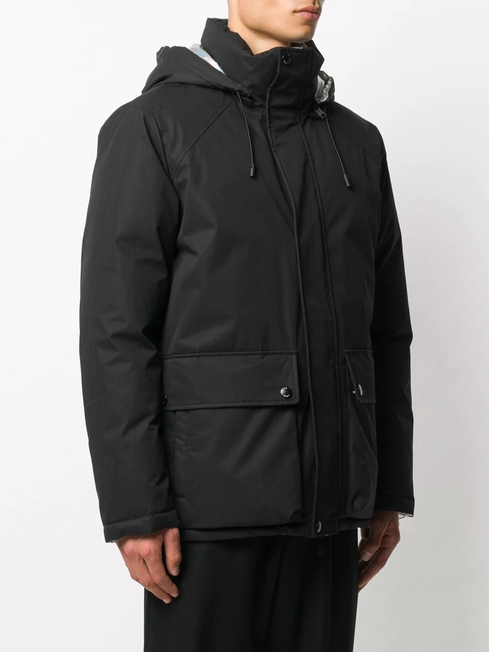 padded hooded jacket - 3