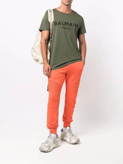 Balmain logo-print short-sleeve T-shirt outlook