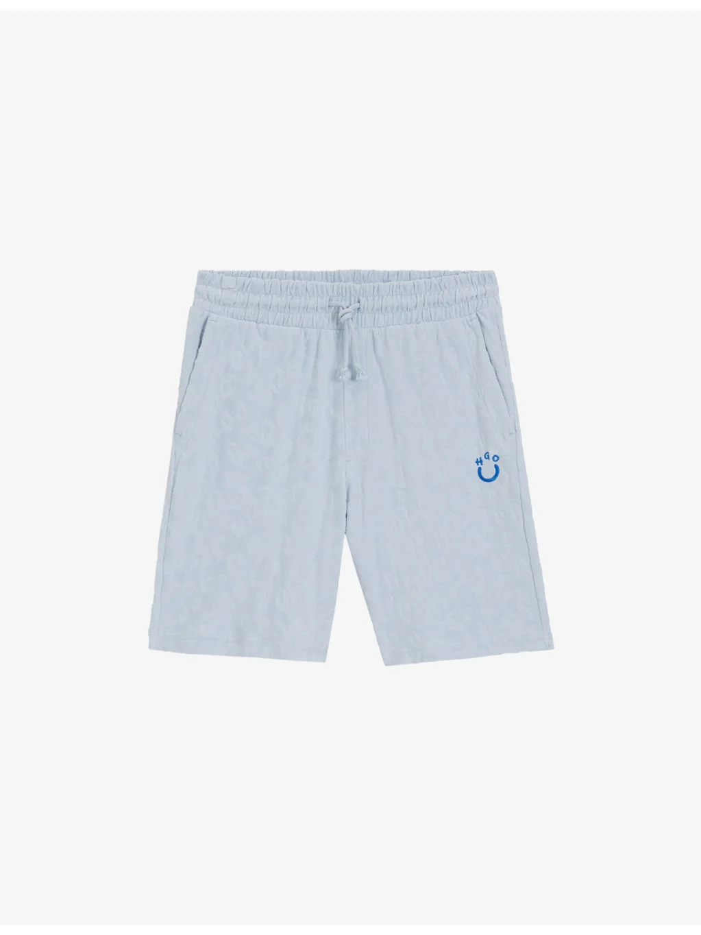 Brand-Embroidered Leopard-Print Cotton-Jersey Shorts - 1